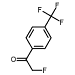 CAS#: 186297-56-3, 2-Fluoro-1-[4-(Trifluoromethyl)Phenyl]Ethanone