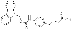CAS#: 186320-14-9, 4-[[(9H-Fluoren-9-Ylmethoxy)Carbonyl]Amino]-Benzenebutanoic Acid