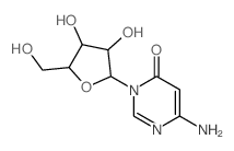 CAS#: 18645-81-3, 6-Amino-3-beta-D-Ribofuranosyl-4(3H)-Pyrimidinone