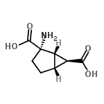 CAS 登录号：186462-44-2， (1S,2S,5R,6S)-2-氨基双环[3.1.0]己烷-2,6-二甲酸