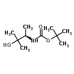 CAS#: 186466-64-8, 2-Methyl-2-Propanyl [(2R)-3-Hydroxy-3-Methyl-2-Butanyl]Carbamate
