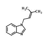 CAS#: 186527-74-2, 1-(3-Methyl-2-Buten-1-Yl)-1H-Benzimidazole
