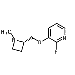 CAS#: 186589-00-4, 2-Fluoro-3-{[(2S)-1-Methyl-2-Azetidinyl]Methoxy}Pyridine