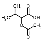 CAS#: 18667-97-5, 2-Acetoxy-3-Methylbutanoic Acid