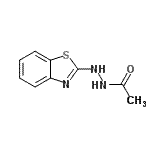 CAS#: 18672-63-4, N'-(1,3-Benzothiazol-2-Yl)Acetohydrazide