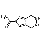 CAS#: 186746-91-8, 1-(1,2,3,4-Tetrahydro-6H-Pyrrolo[3,4-d]Pyridazin-6-Yl)Ethanone