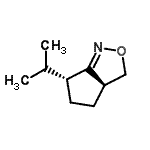 CAS 登录号：186799-03-1， (3aS,6R)-6-异丙基-3A,4,5,6-四氢-3H-环戊二烯并[c][1,2]恶唑