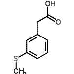 CAS#: 18698-73-2, [3-(Methylsulfanyl)Phenyl]Acetic Acid
