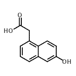 CAS#: 18705-35-6, (6-Hydroxy-1-Naphthyl)Acetic Acid