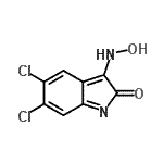 CAS#: 18711-18-7, 5,6-Dichloro-3-(Hydroxyamino)-2H-Indol-2-One