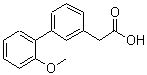 CAS 登录号：187269-42-7， (2'-甲氧基-3-联苯基)乙酸