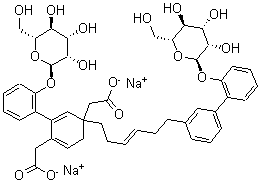 CAS 登录号：187269-60-9， 比莫西糖二钠