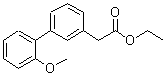 CAS#: 187270-16-2, Ethyl (2'-Methoxy-3-Biphenylyl)Acetate