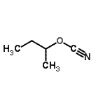 CAS 登录号：1873-13-8， 仲-丁基氰酸酯