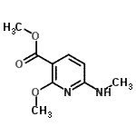 CAS 登录号：187480-13-3， 甲基2-甲氧基-6-(甲基氨基)烟酸酯
