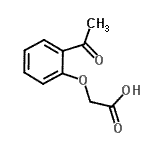 CAS 登录号：1878-62-2， (2-乙酰苯氧基)乙酸