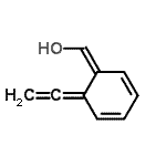 CAS 登录号：187960-19-6， (Z)-(6-乙烯亚基-2,4-环己二烯-1-亚基)甲醇