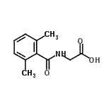 CAS 登录号：187980-98-9， N-(2,6-二甲基苯甲酰)甘氨酸