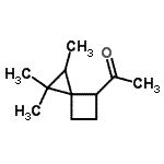 CAS#: 187987-75-3, 1-(1,1,2-Trimethylspiro[2.3]Hex-4-Yl)Ethanone