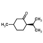 CAS 登录号：188002-55-3， (2R)-2-异丙基-5-甲基环己酮