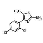 CAS#: 188120-61-8, 4-(2,4-Dichlorophenyl)-5-Methyl-1,3-Thiazol-2-Amine