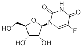 CAS#: 18814-21-6, 1-[3,4-Dihydroxy-5-(Hydroxymethyl)Oxolan-2-Yl]-5-Fluoro-Pyrimidine-2,4-Dione