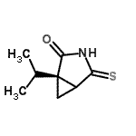 CAS 登录号：188301-76-0， (1R)-1-异丙基-4-硫代-3-氮杂双环[3.1.0]己烷-2-酮