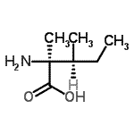 CAS 登录号：188359-23-1， 2-甲基-L-异亮氨酸