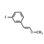 CAS 登录号：188400-90-0， 1-氟-3-[(E)-2-甲氧基乙烯基]苯