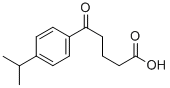 CAS 登录号：18847-18-2， 5-(4-异丙基苯基)-5-氧代戊酸