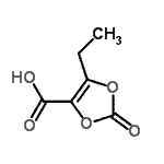 CAS#: 188525-88-4, 5-Ethyl-2-Oxo-1,3-Dioxole-4-Carboxylic Acid