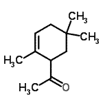 CAS 登录号：188656-14-6， 1-(2,5,5-三甲基-2-环己烯-1-基)乙酮