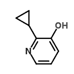 CAS 登录号：188669-90-1， 2-环丙基-3-吡啶醇