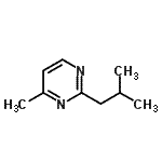 CAS#: 188708-03-4, 2-Isobutyl-4-Methylpyrimidine