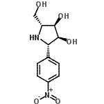 CAS#: 188745-01-9, (2R,3R,4S,5S)-2-(Hydroxymethyl)-5-(4-Nitrophenyl)-3,4-Pyrrolidinediol