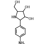 CAS#: 188745-06-4, 2-(4-Aminophenyl)-5-(Hydroxymethyl)-3,4-Pyrrolidinediol