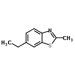 CAS#: 18879-32-8, 6-Ethyl-2-Methyl-1,3-Benzothiazole