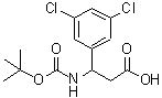 CAS 登录号：188812-96-6， 3-(3,5-二氯苯基)-3-({[(2-甲基-2-丙基)氧基]羰基}氨基)丙酸