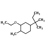 CAS 登录号：188882-60-2， 2-乙氧基-1-甲基-4-(2-甲基-2-丁烷基)环己烷