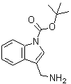 CAS 登录号：188988-46-7， 3-(氨基甲基)-1H-吲哚-1-羧酸叔丁酯