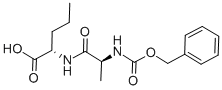 CAS#: 18921-54-5, 2-[2-(Benzyloxycarbonylamino)propanoylamino]valeric acid