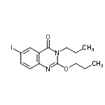 CAS#: 189278-12-4, 6-Iodo-2-Propoxy-3-Propyl-4(3H)-Quinazolinone