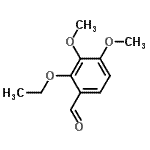CAS 登录号：189831-71-8， 2-乙氧基-3,4-二甲氧基苯甲醛