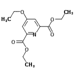CAS 登录号：18986-18-0， 二乙基4-乙氧基-2,6-吡啶二羧酸酯