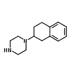 CAS#: 1900-04-5, 1-(1,2,3,4-Tetrahydro-2-Naphthalenyl)Piperazine