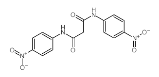 CAS 登录号：1900-40-9， N,N''-二-(4-硝基-苯基)-丙二酰胺