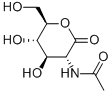 CAS 登录号：19026-22-3， 2-(乙酰氨基)-2-脱氧-D-葡萄糖酸 D-内酯