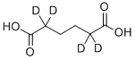 CAS#: 19031-55-1, Hexanedioic-2,2,5,5-D4 acid