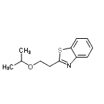 CAS#: 190385-07-0, 2-(2-Isopropoxyethyl)-1,3-Benzothiazole