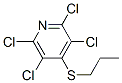 CAS 登录号：19050-48-7， 2,3,5,6-四氯-4-(丙硫基)吡啶